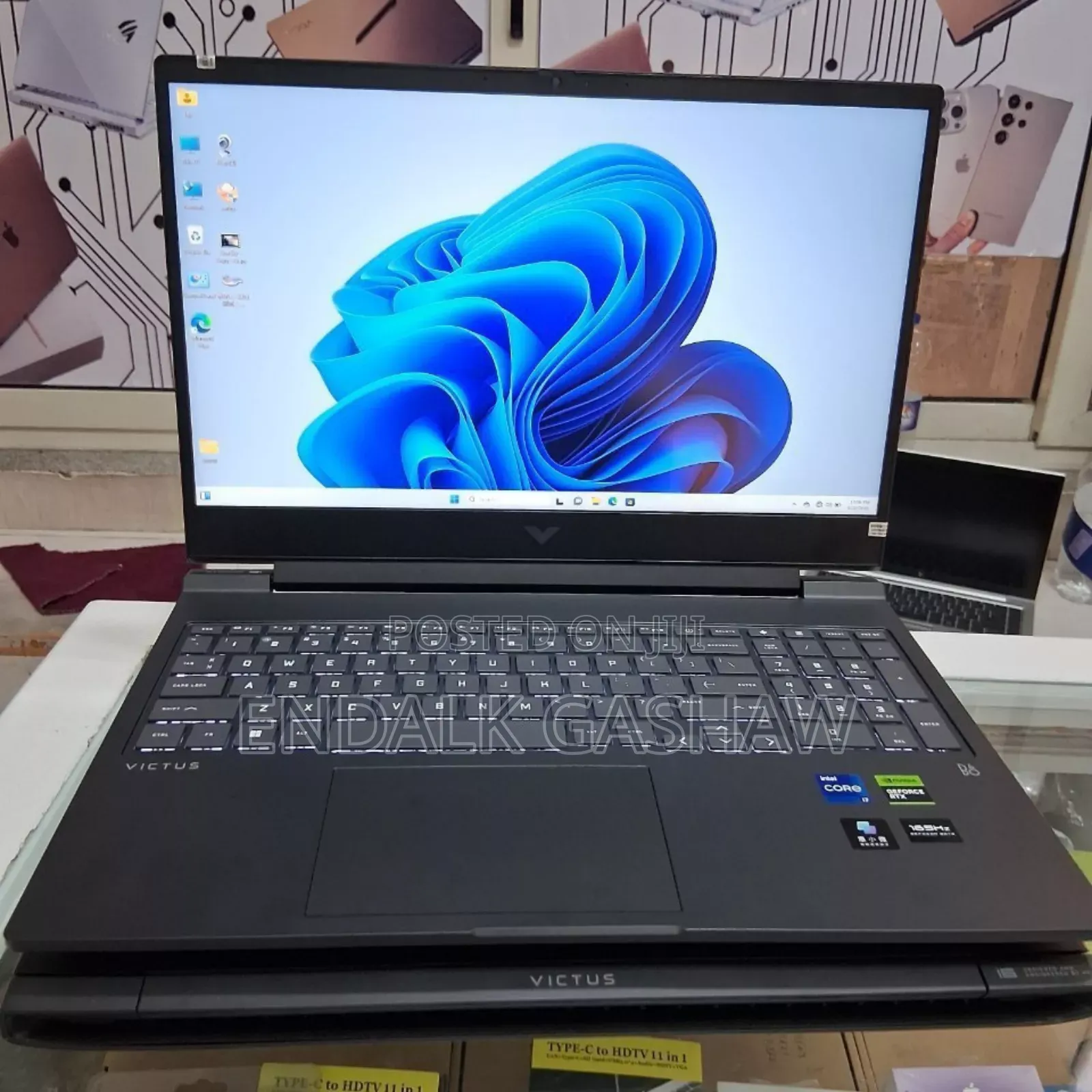 New Laptop HP Victus 16 16GB Intel Core I7 SSD 1T