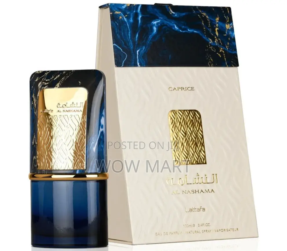 Lattafa Al Nashama Caprice Eau De Parfum Spray 100ml for Men