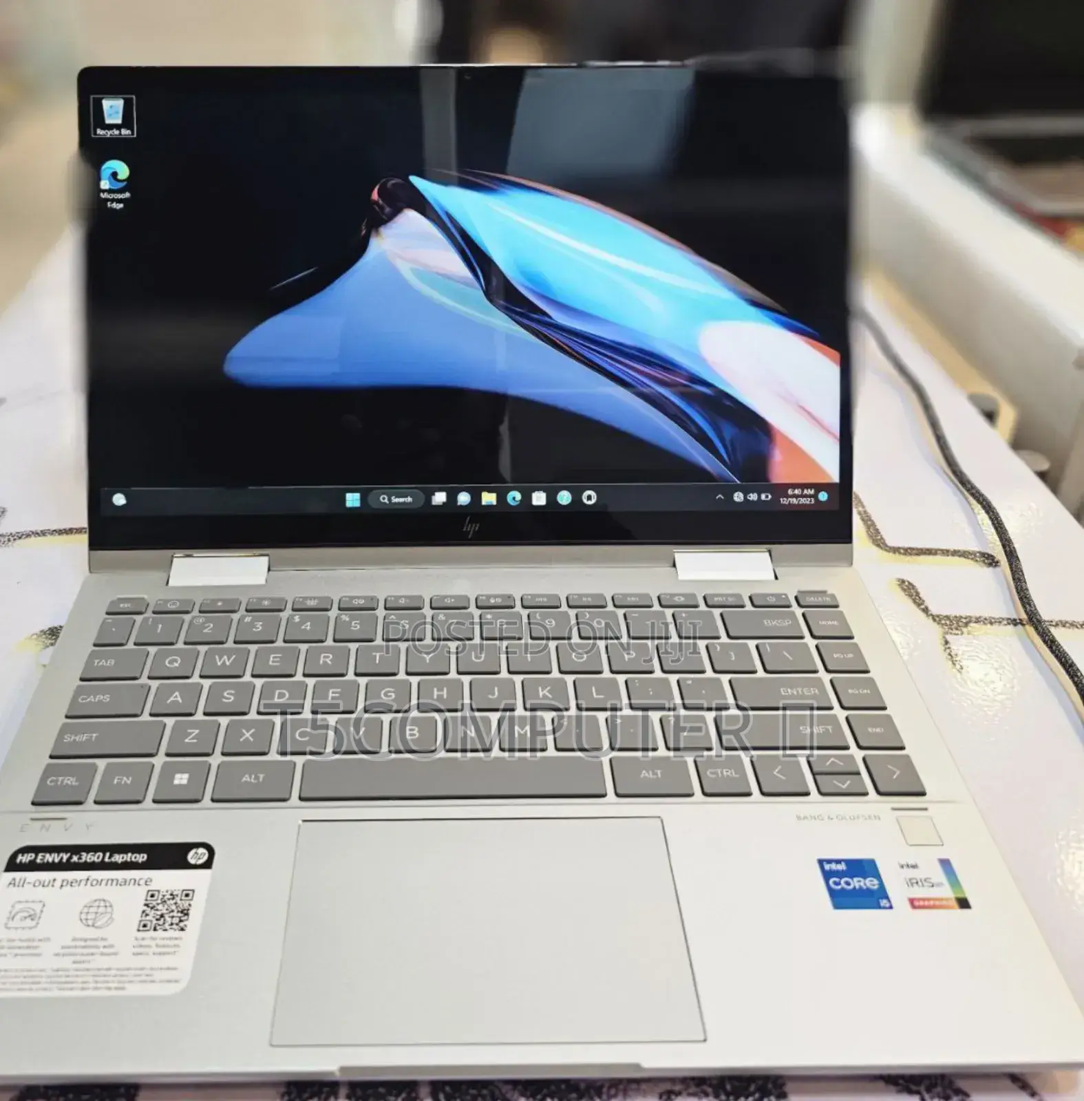 New Laptop HP Envy X360 8GB Intel Core I5 SSD 512GB