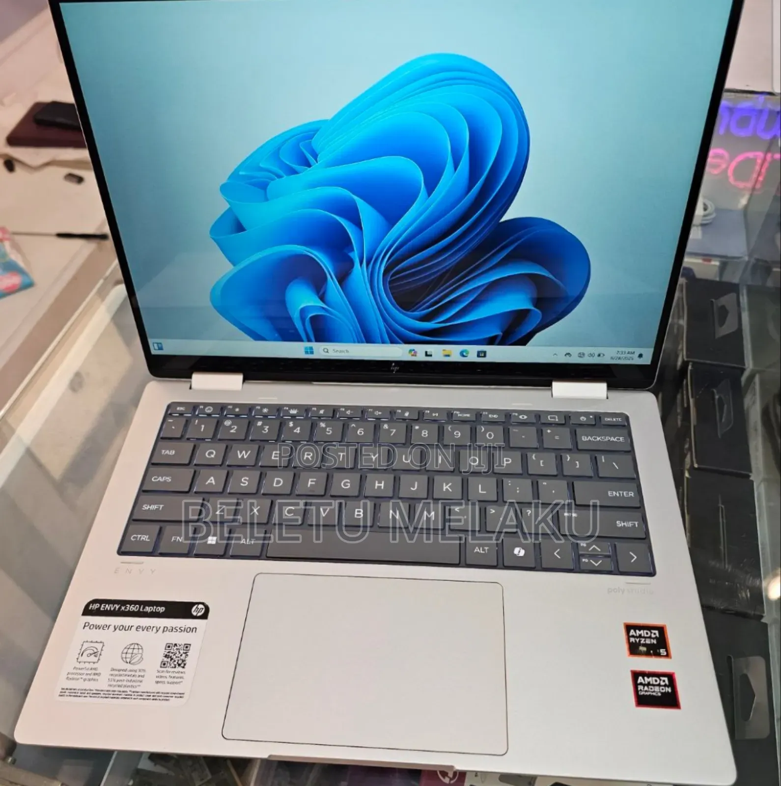 New Laptop HP Envy 14 16GB AMD Ryzen 5 SSD 512GB