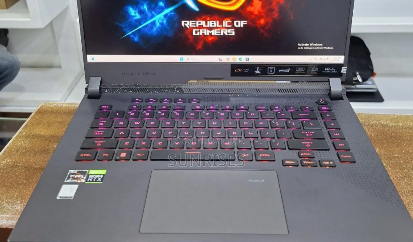 New Laptop Asus ROG Strix G16 G614 16GB AMD Ryzen 9 SSD 1T