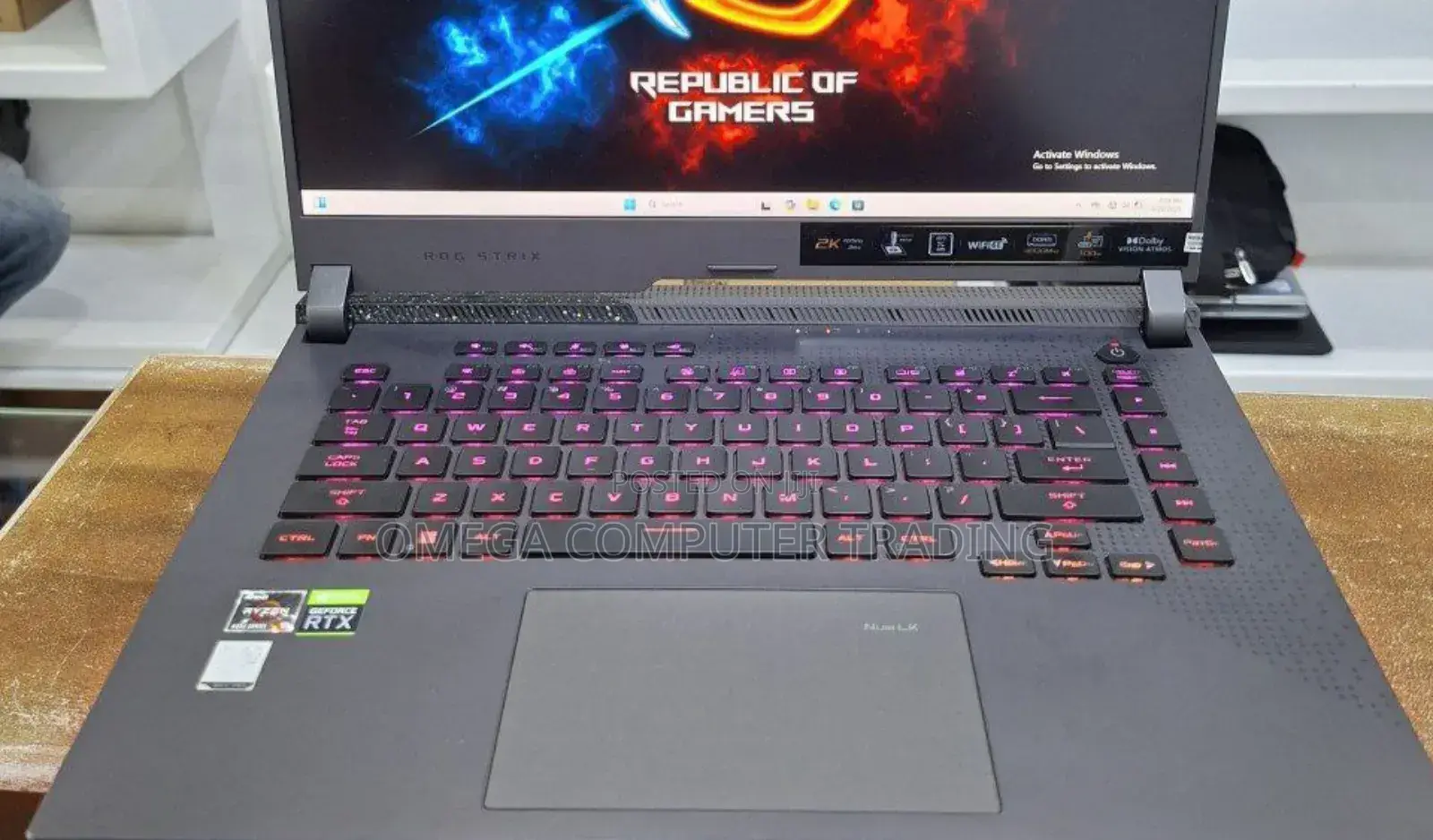New Laptop Asus ROG Strix G16 G614 16GB AMD Ryzen 9 SSD 1T