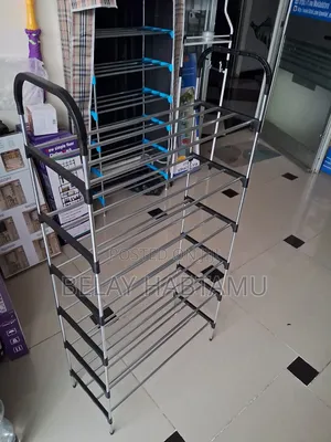 6 Layers Stainless Steel Shoes Rack