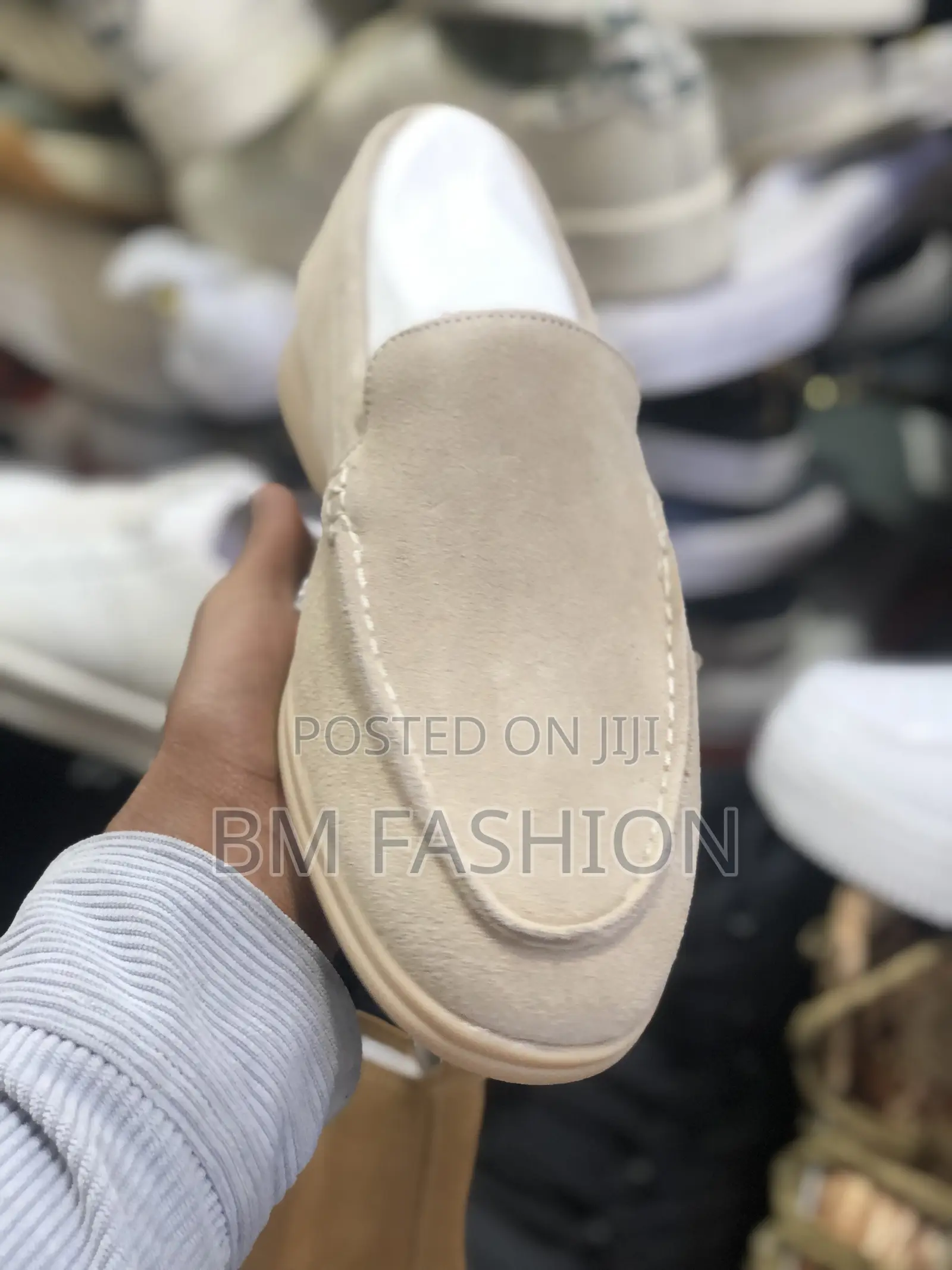 Ivory High Class Men’S Suede Loafers for Any Occasion