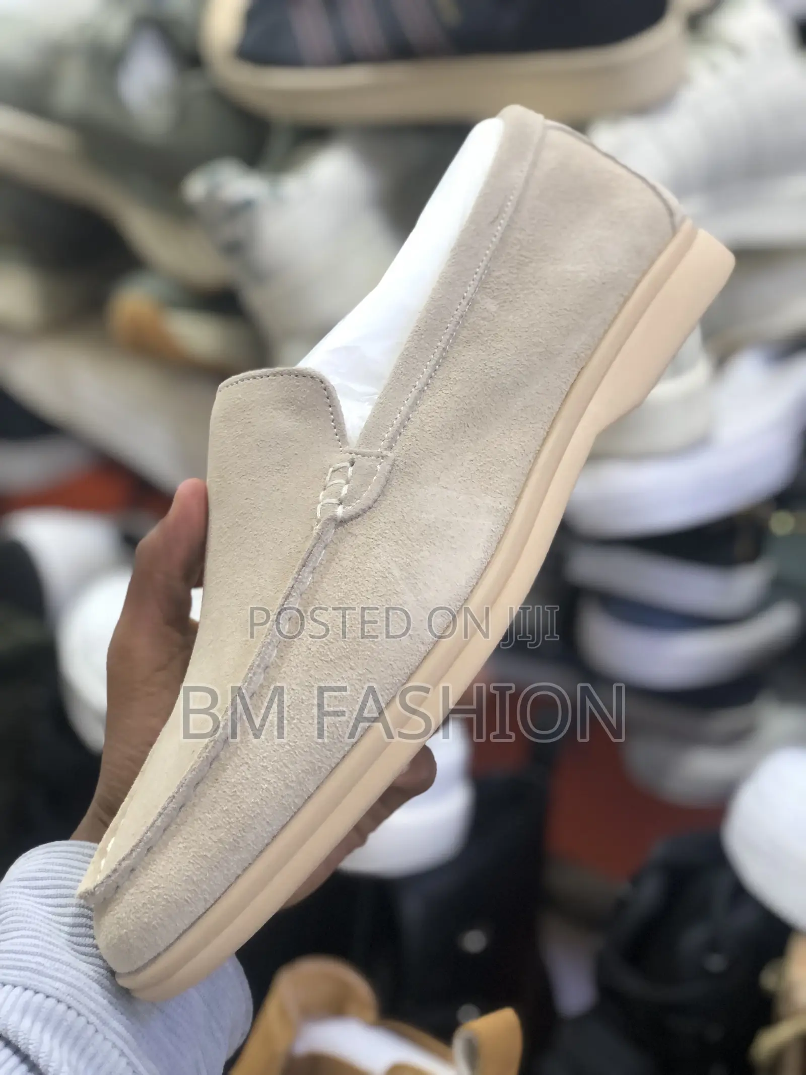 Ivory High Class Men’S Suede Loafers for Any Occasion