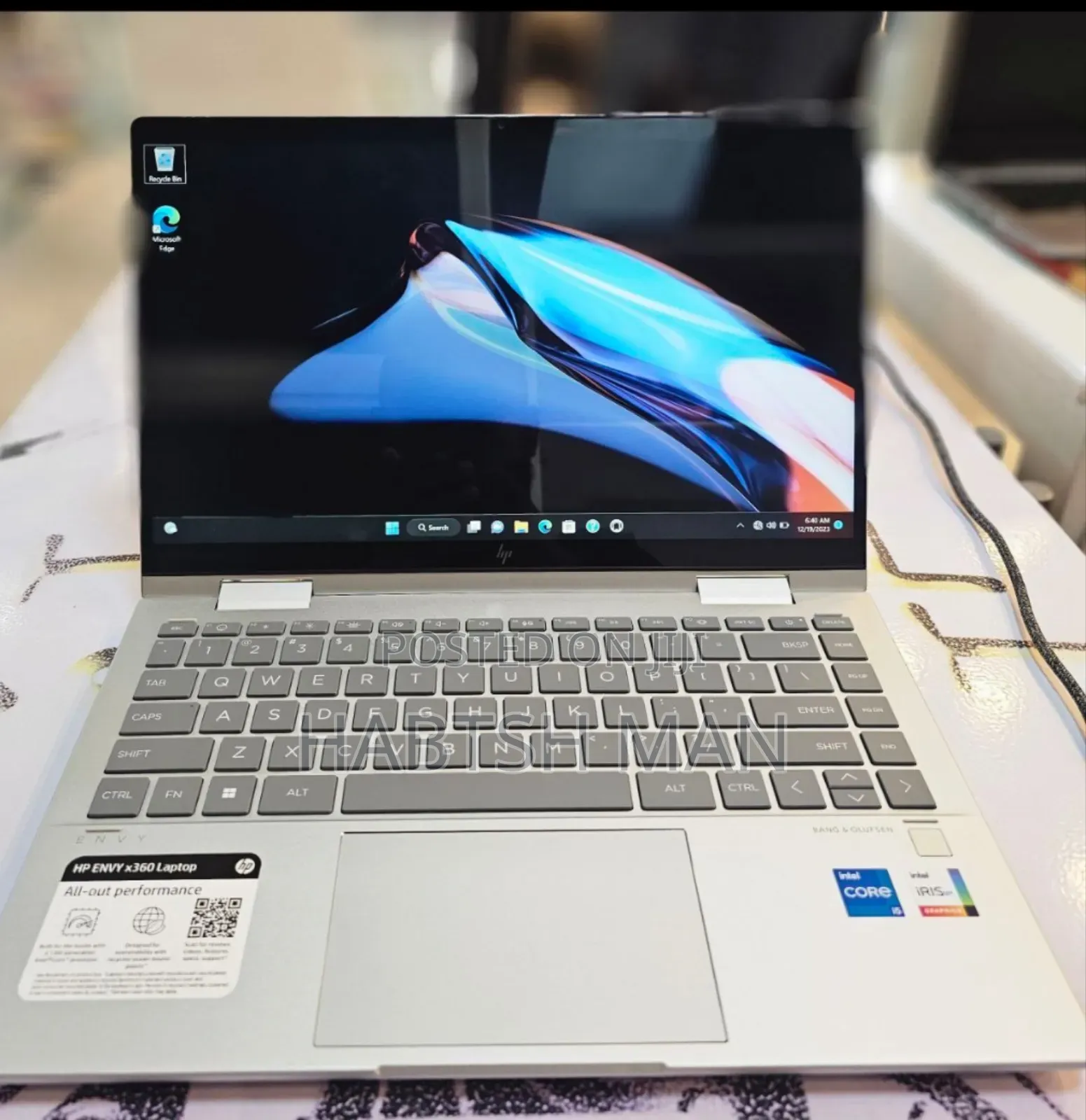 New Laptop HP Envy X360 8GB Intel Core I5 SSD 512GB