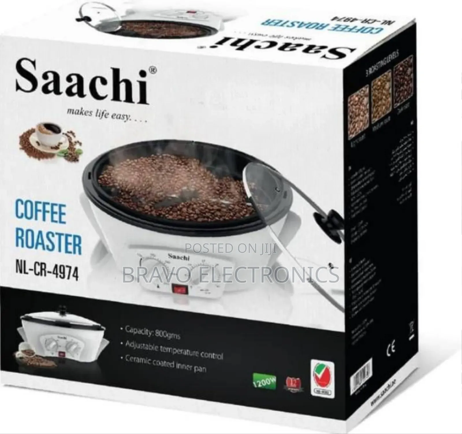 Roast Your Own Coffee at Home! Saachi Coffee Roaster