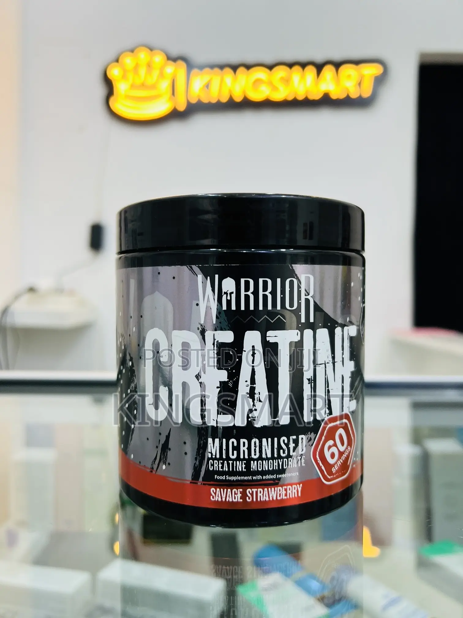 Warrior Creatine Monohydrate Strawberry Flavor (300gm)