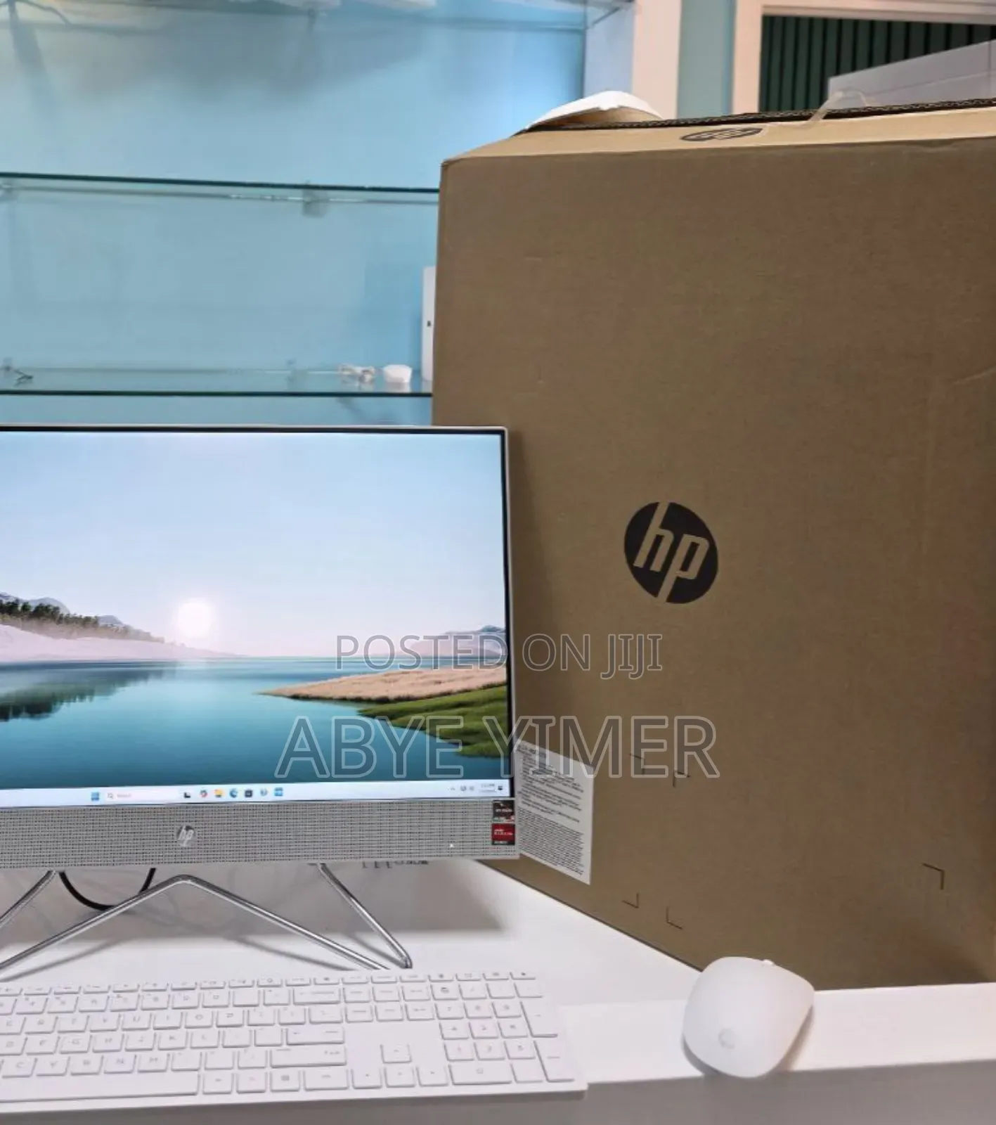 New Desktop Computer HP 200 G4 22 All-in-One 16GB AMD Ryzen 5 SSD 512GB