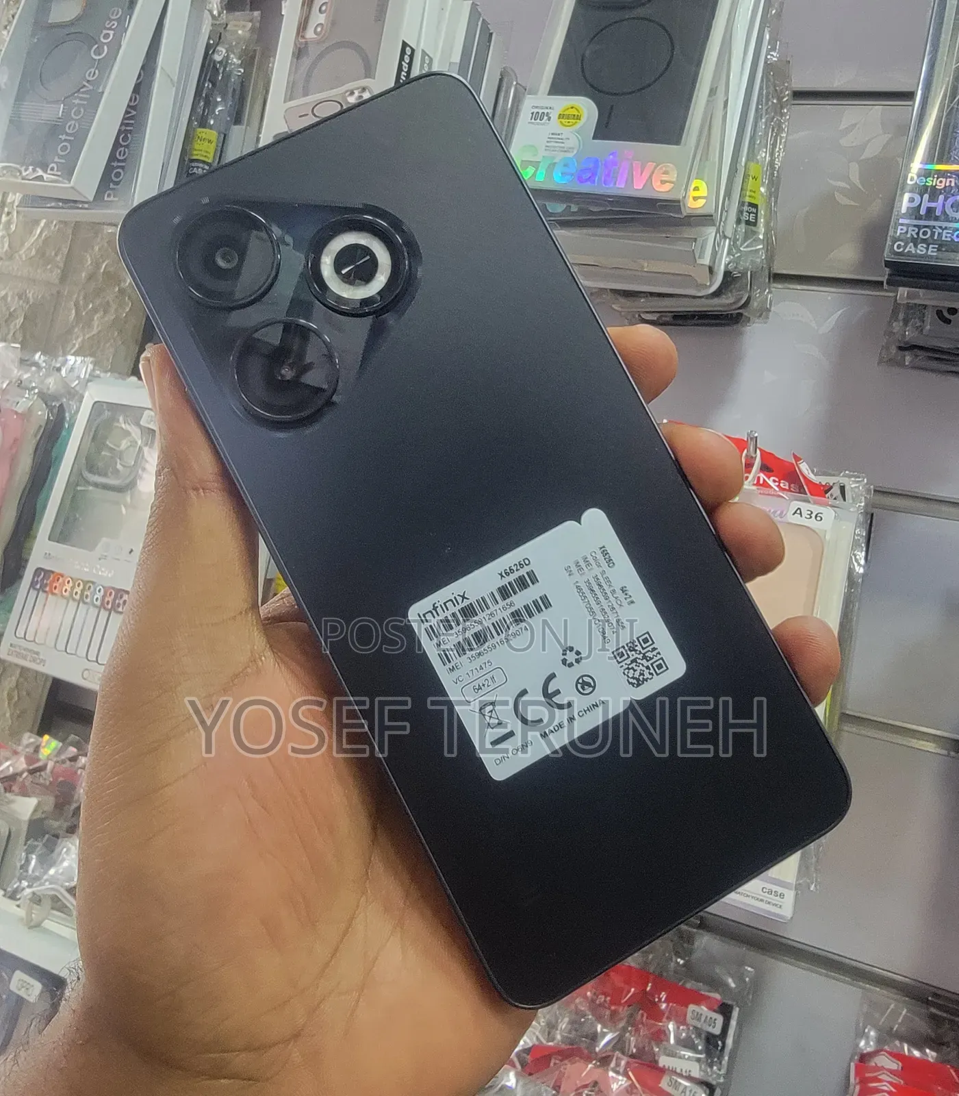 New Infinix Smart 10 128 GB Black