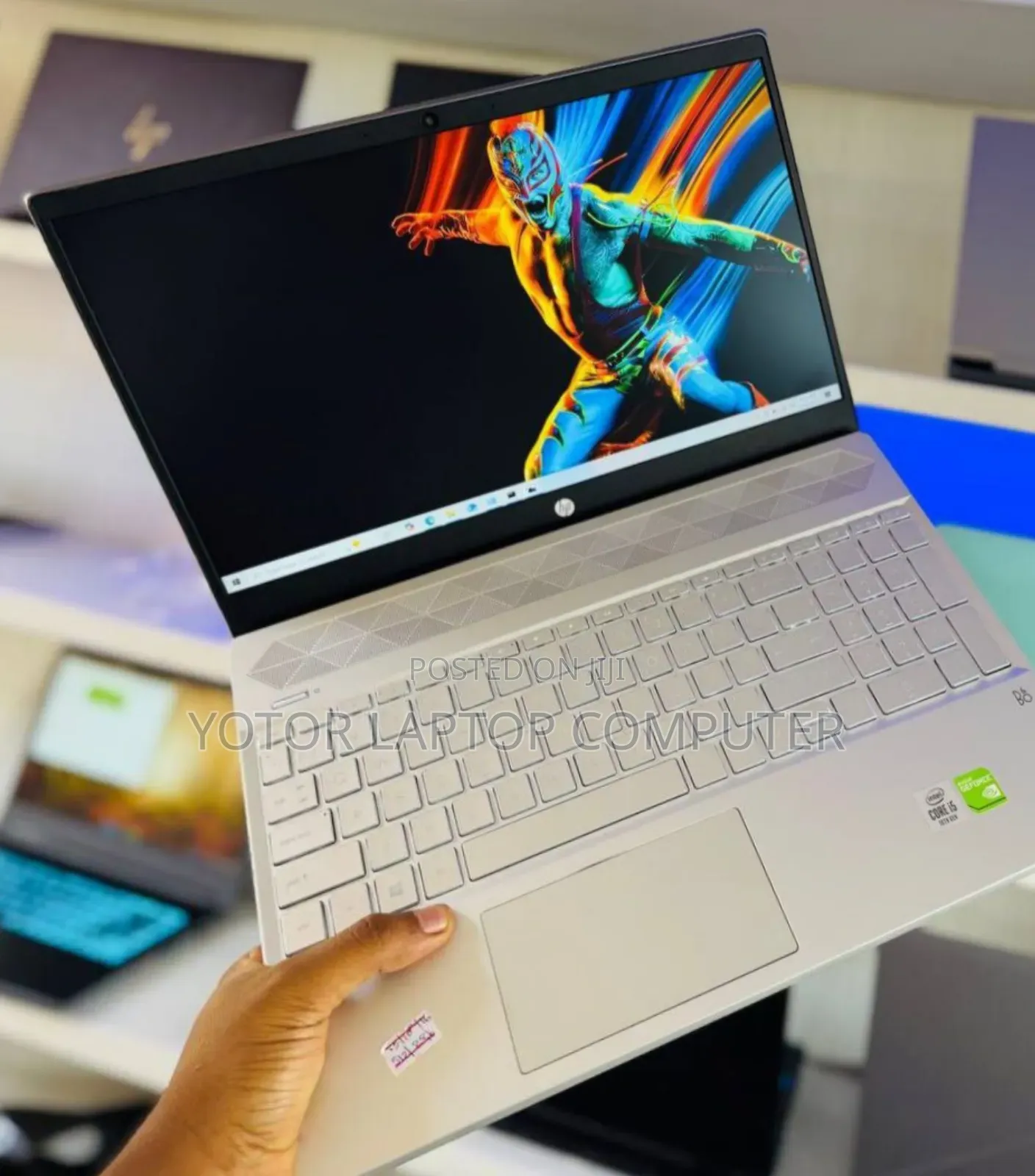 New Laptop HP 2GB Nvidia SSD 512GB