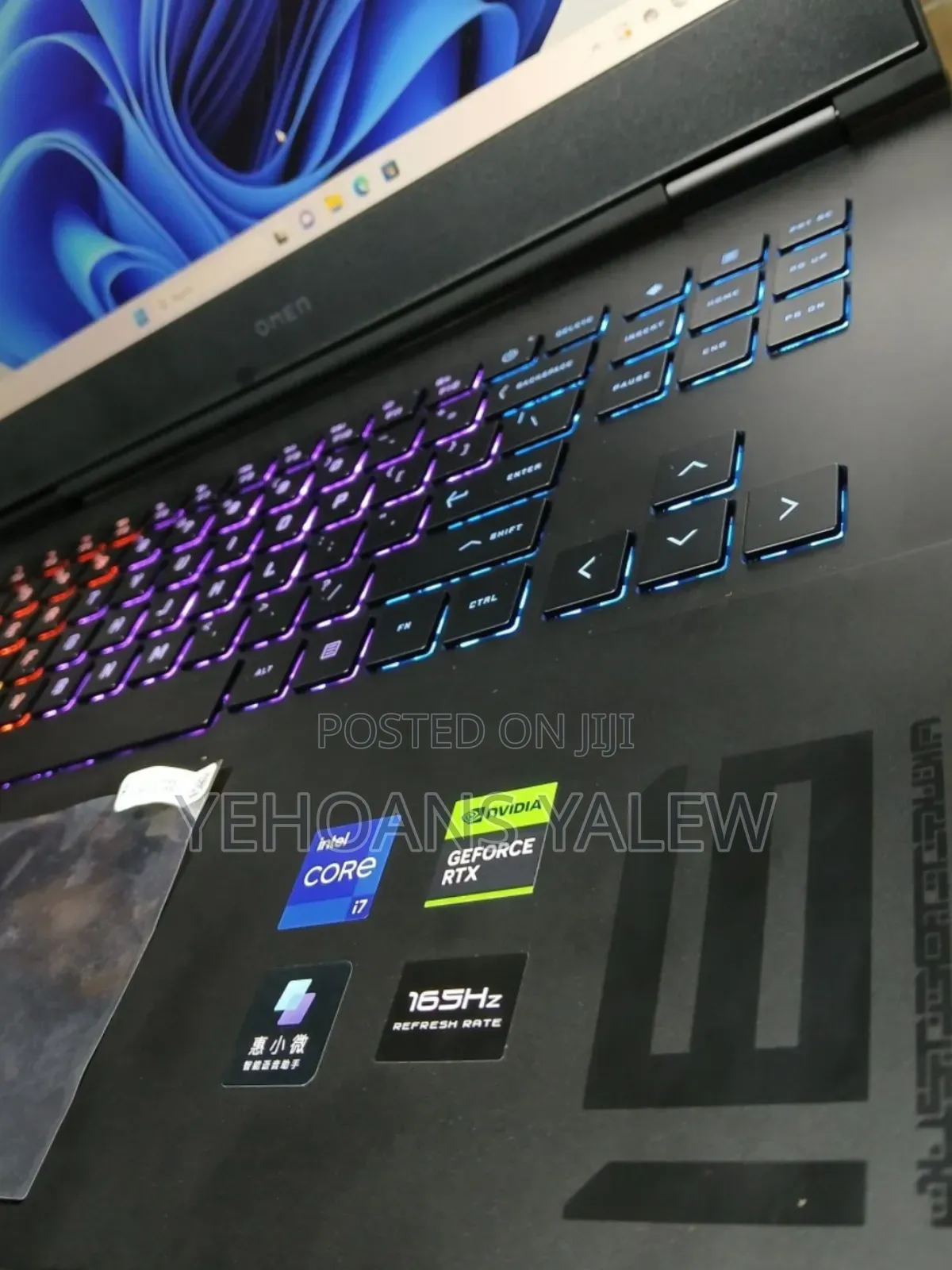 New Laptop HP Omen 16 16GB Intel Core I7 SSD 1T
