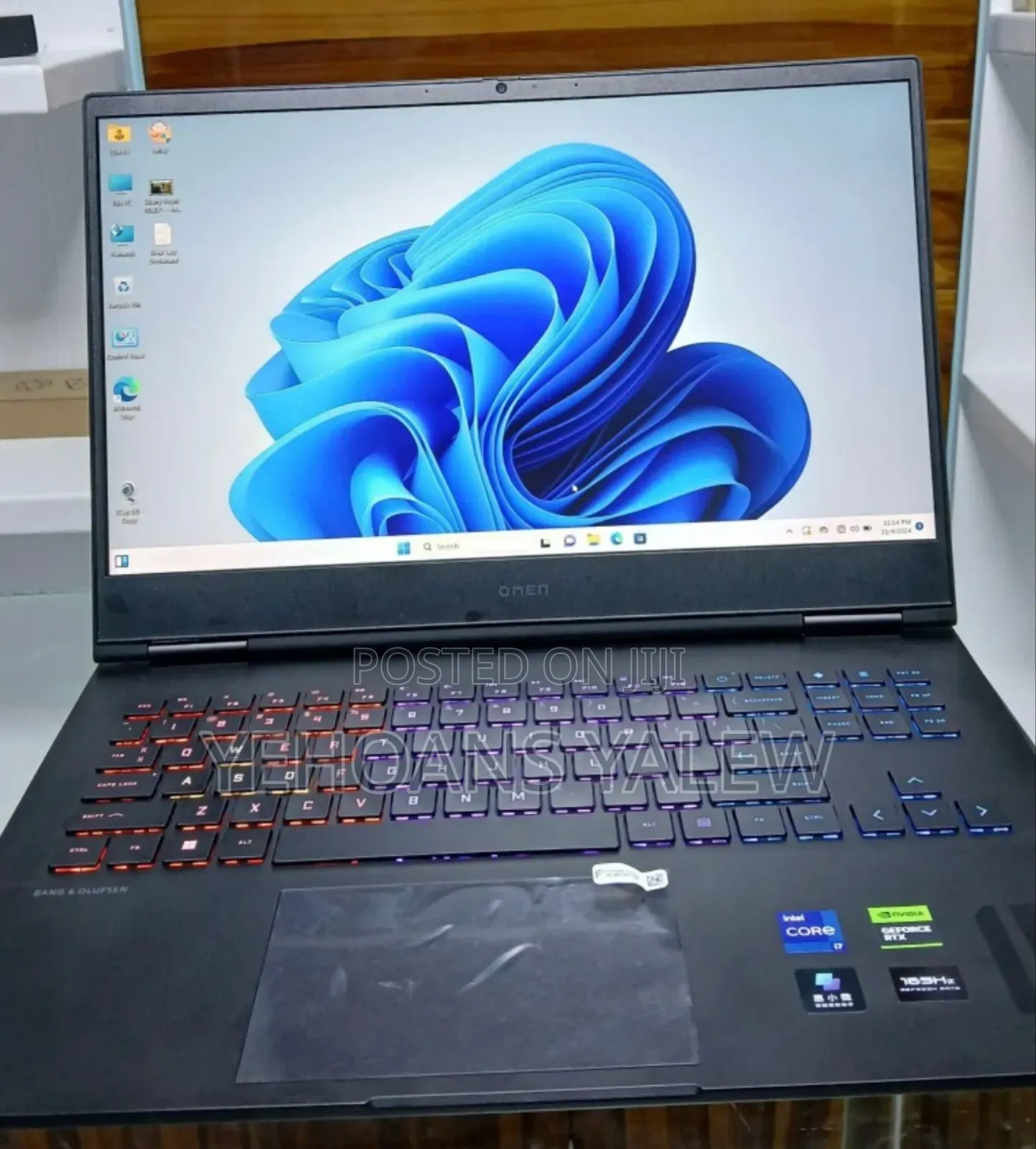 New Laptop HP Omen 16 16GB Intel Core I7 SSD 1T