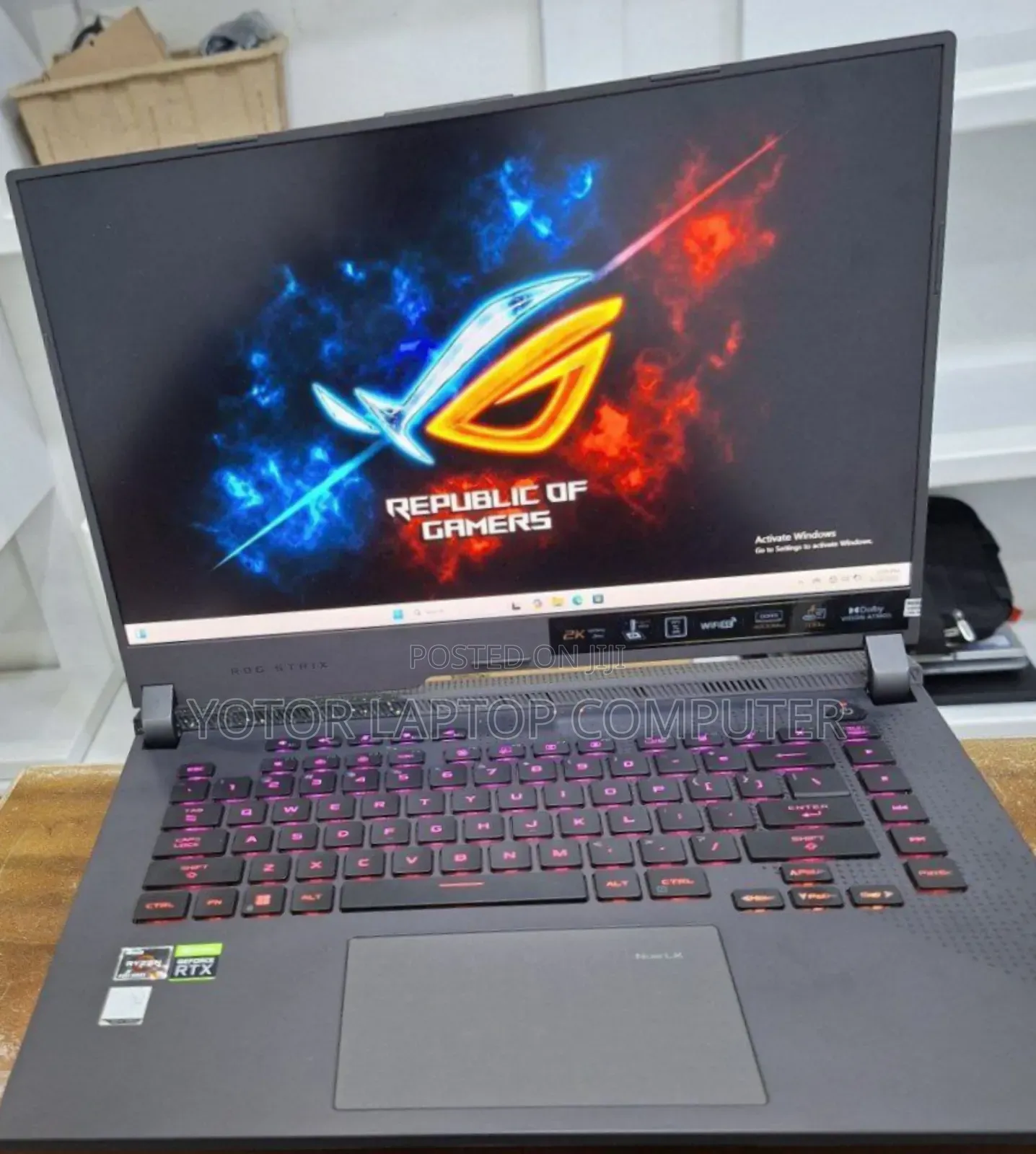 New Laptop Asus ROG Strix G15 16GB AMD Ryzen 9 SSD 1T