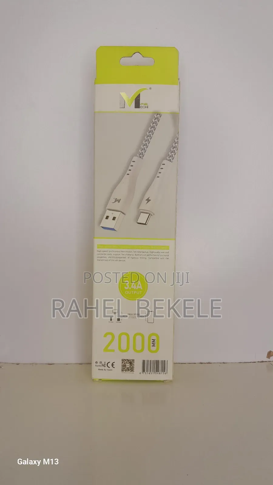 2 Meters Tayp-C Cable