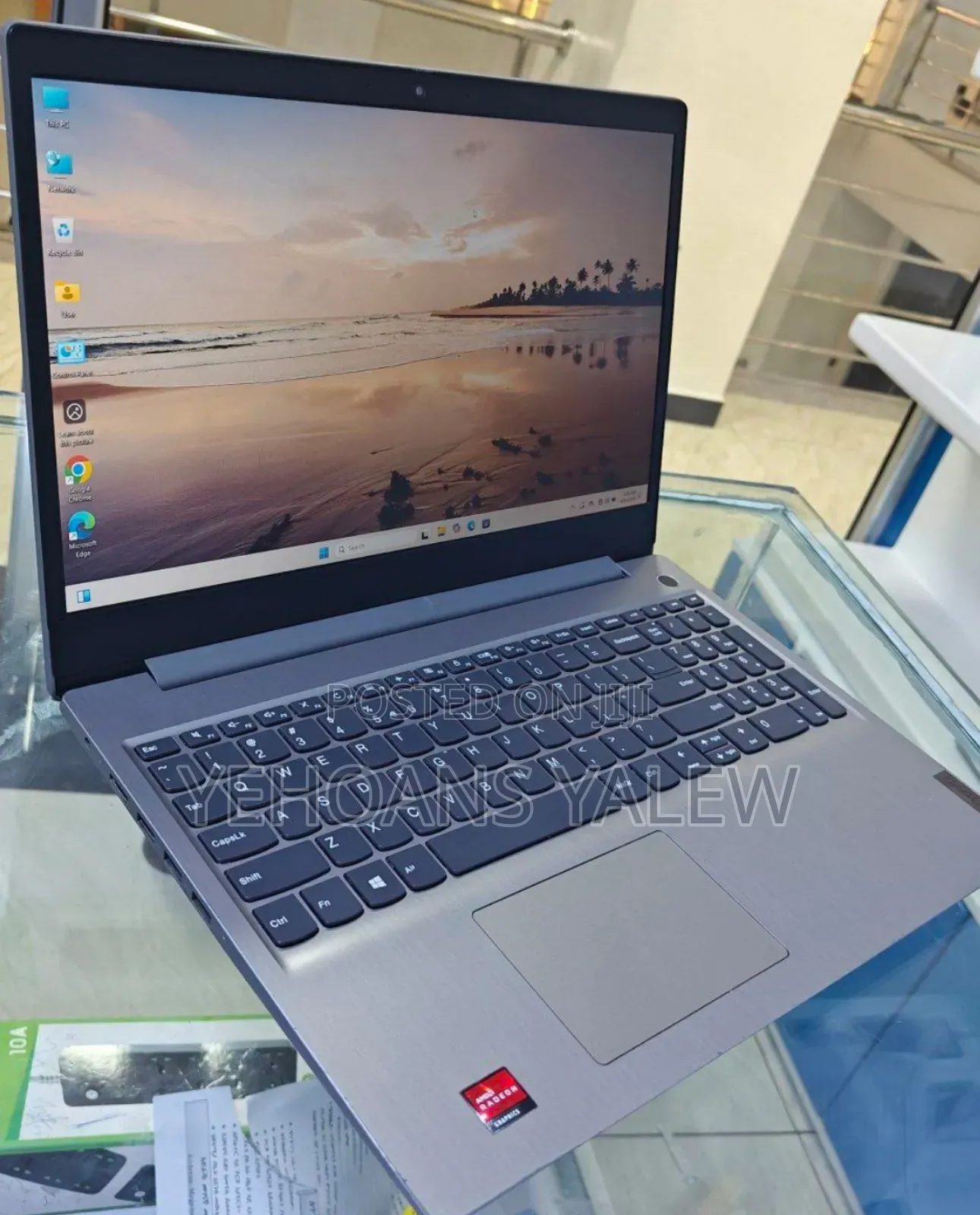 New Laptop Lenovo Ideapad 3 8GB AMD Ryzen 5 SSD 256GB