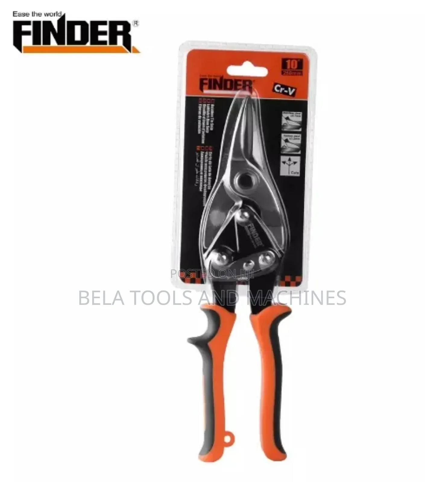 Finder 10" Aviation Tin Snip-Straight Plier