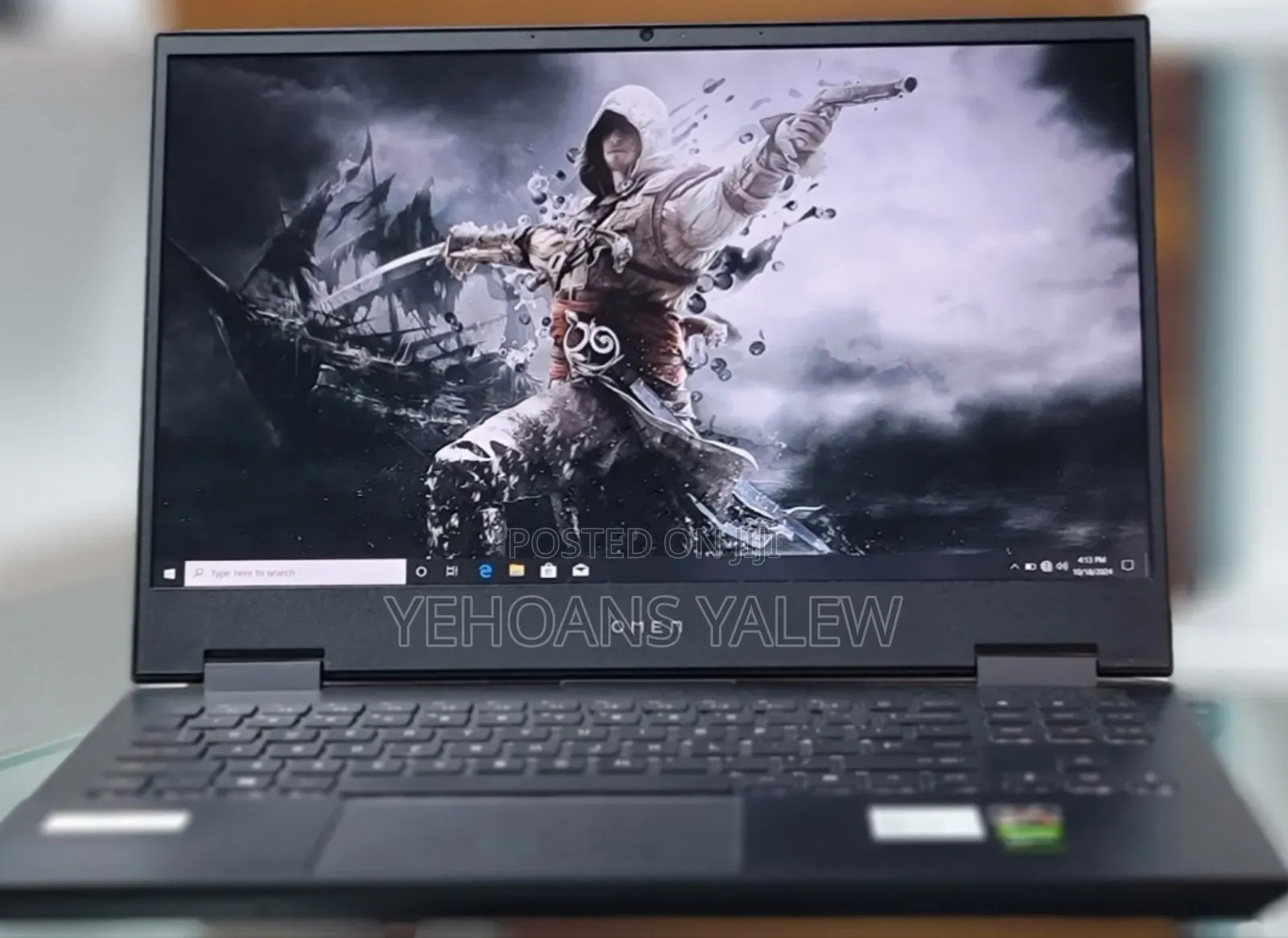 New Laptop HP Omen 15 8GB AMD Ryzen 5 SSD 512GB