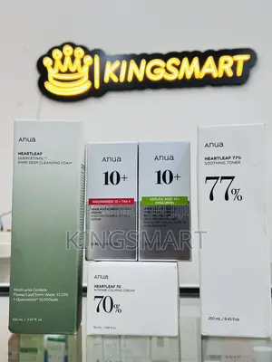 Photo - Anua Intense Calming ,Azelic, Niancinamide, and Toners