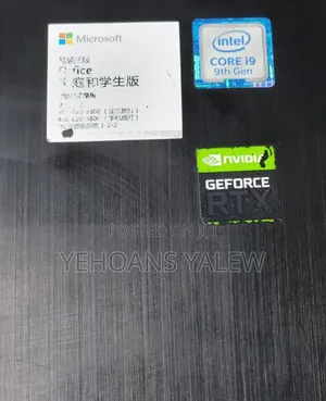 New Laptop HP Omen 15 16GB Intel Core I9 SSD 512GB