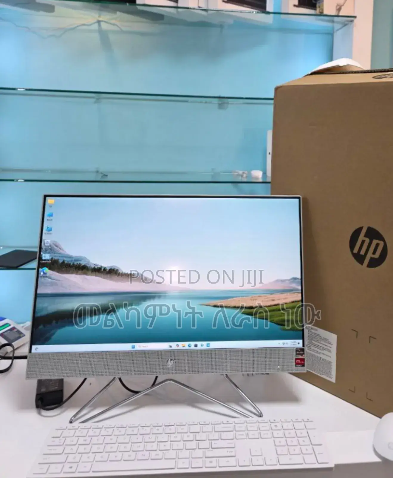 New Desktop Computer HP 200 G4 All-in-One 16GB AMD Ryzen 5 SSD 512GB