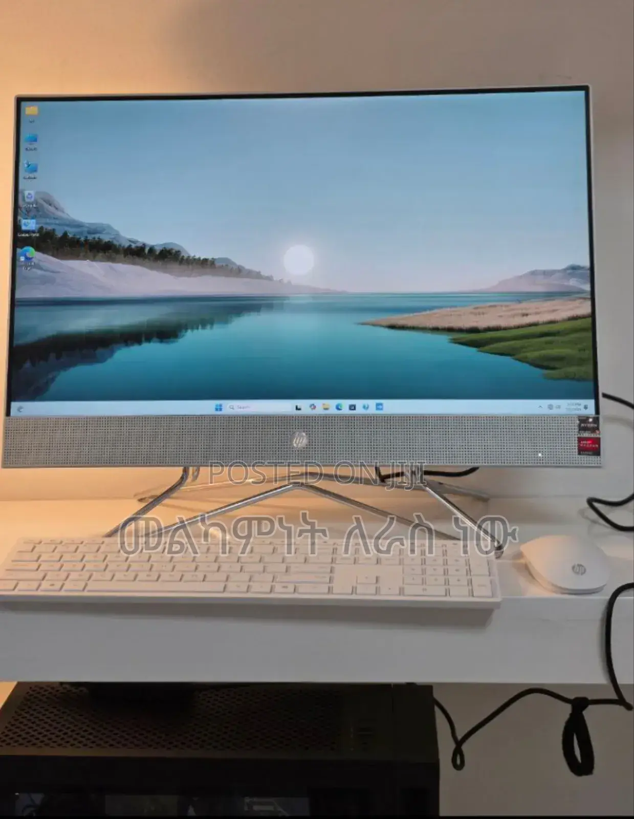 New Desktop Computer HP 200 G4 All-in-One 16GB AMD Ryzen 5 SSD 512GB
