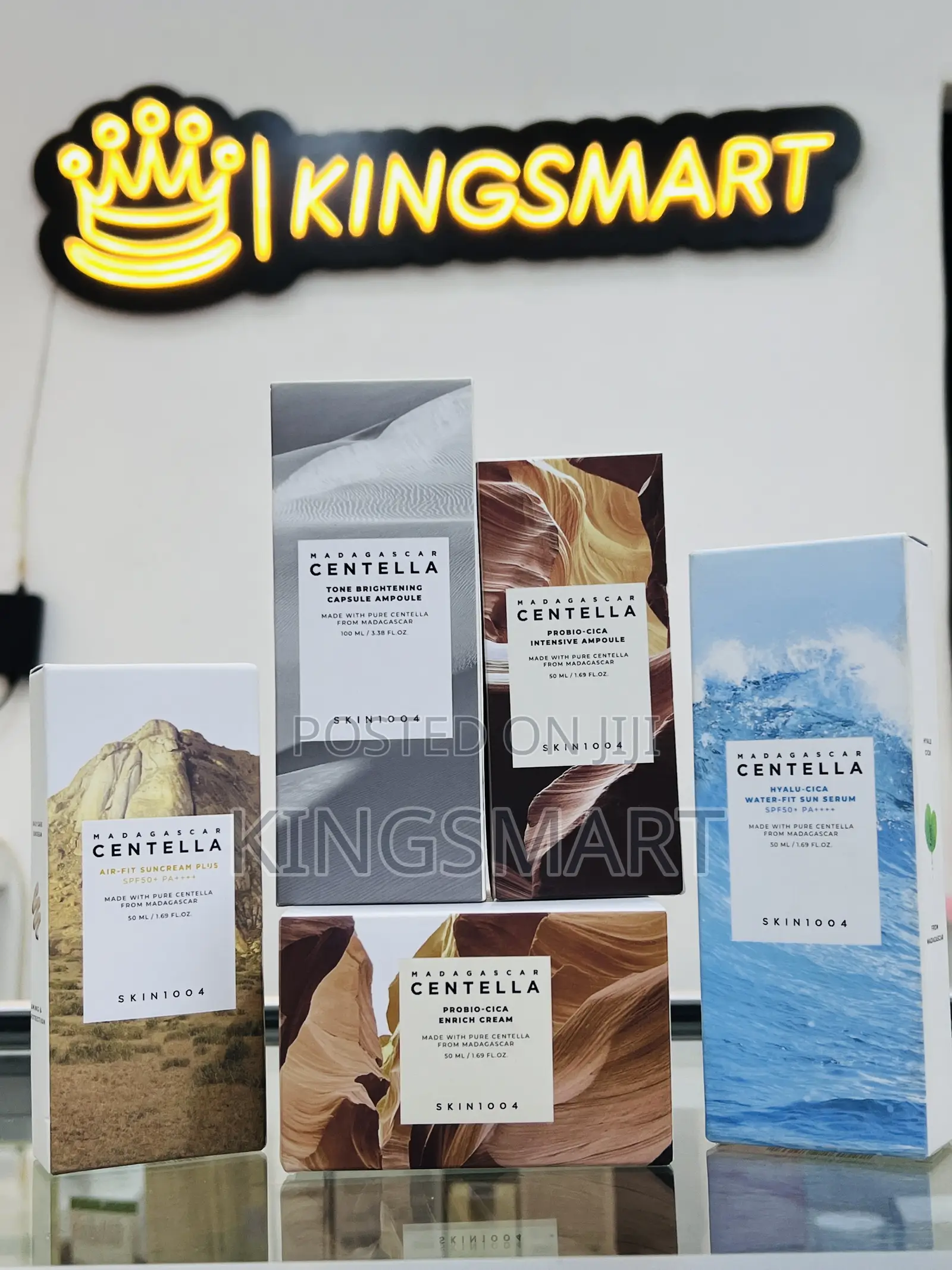 Centella Intensive and Tone Brightening Ampoules, Sun Screen