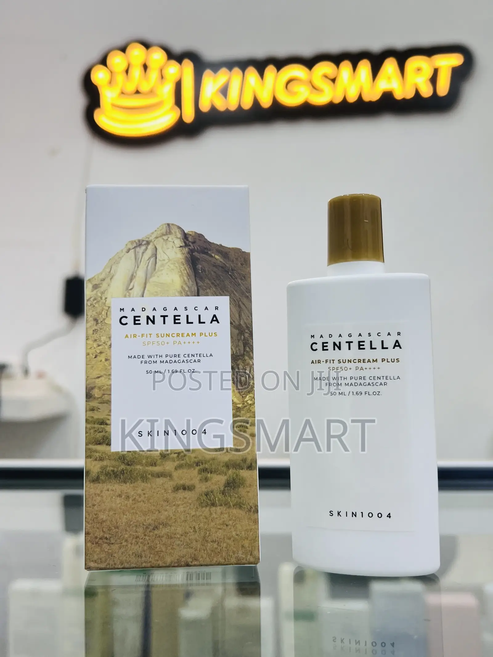 Centella Intensive and Tone Brightening Ampoules, Sun Screen