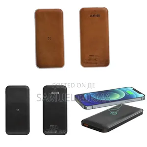 Photo - Albeck Recycled Leather Powerbank High-quality