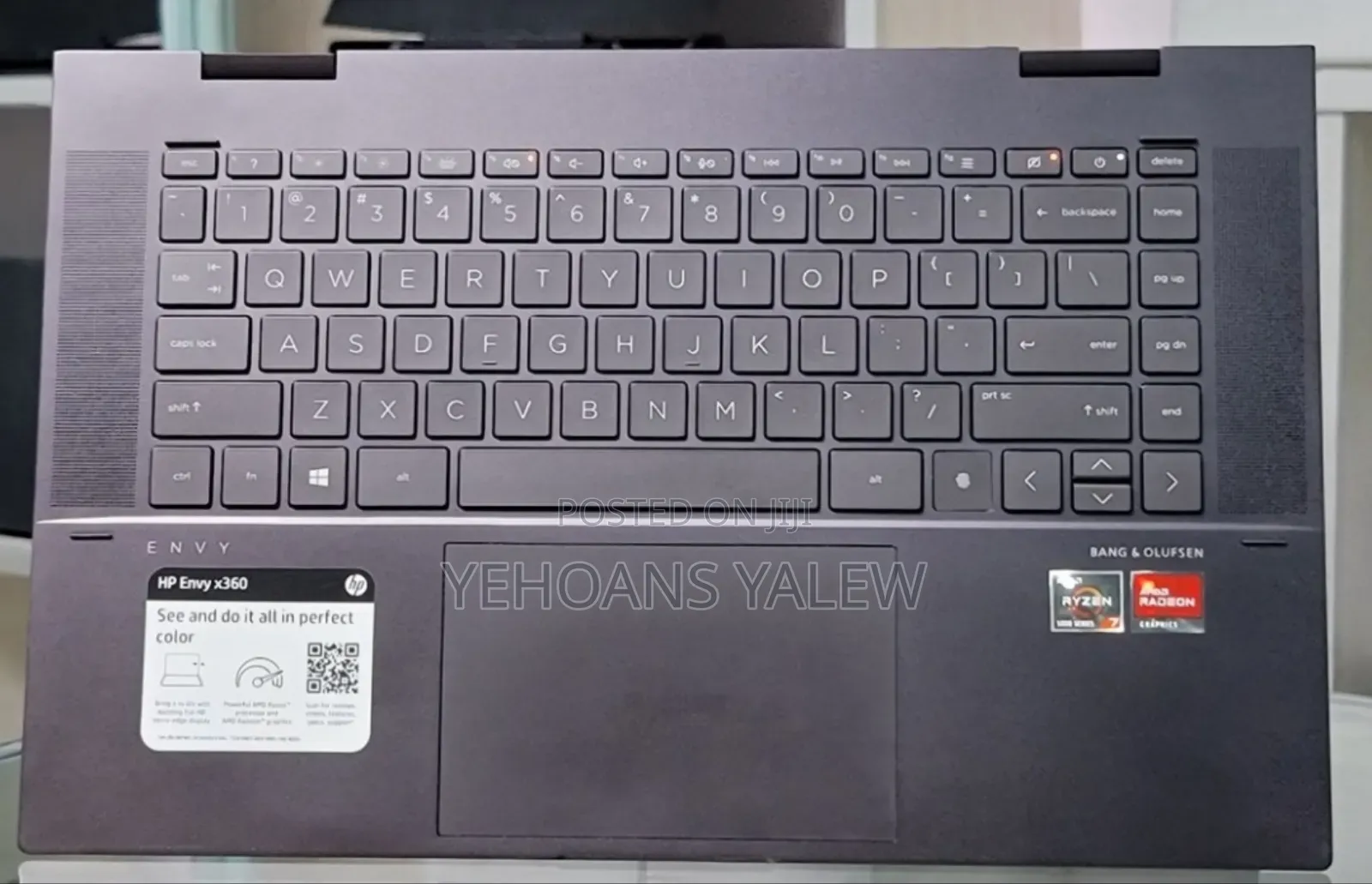 New Laptop HP Envy X360 16GB AMD Ryzen 7 SSD 512GB