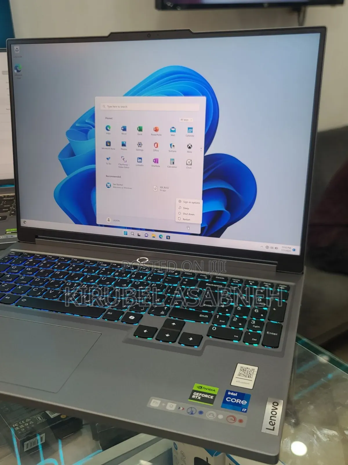 New Laptop Lenovo Legion 5 16GB Intel Core I7 SSD 1T