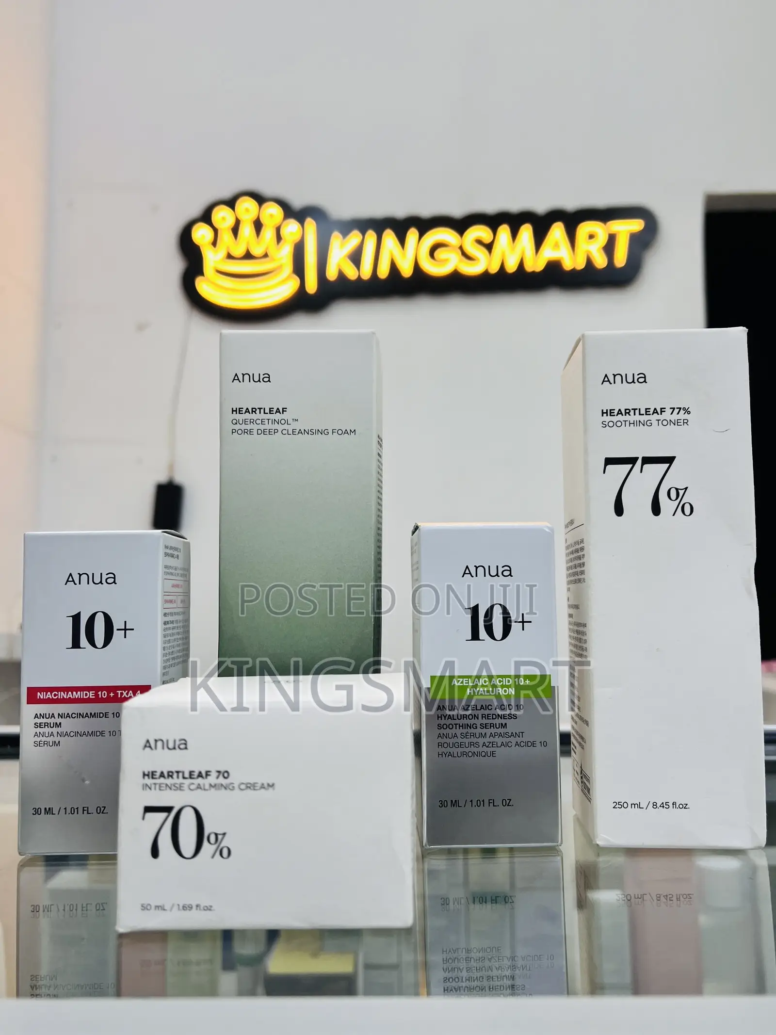 Anua Toners and Serums ( Azelic and Niancinamide)