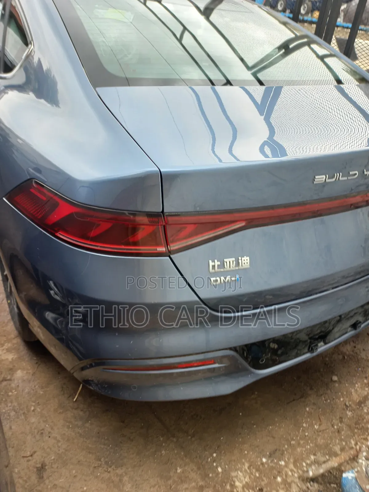 New BYD Qin Plus DM-i 2024 Blue