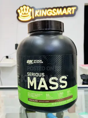 Photo - Optimum Nutrition Serious Mass 2.72kg With Free Delivery