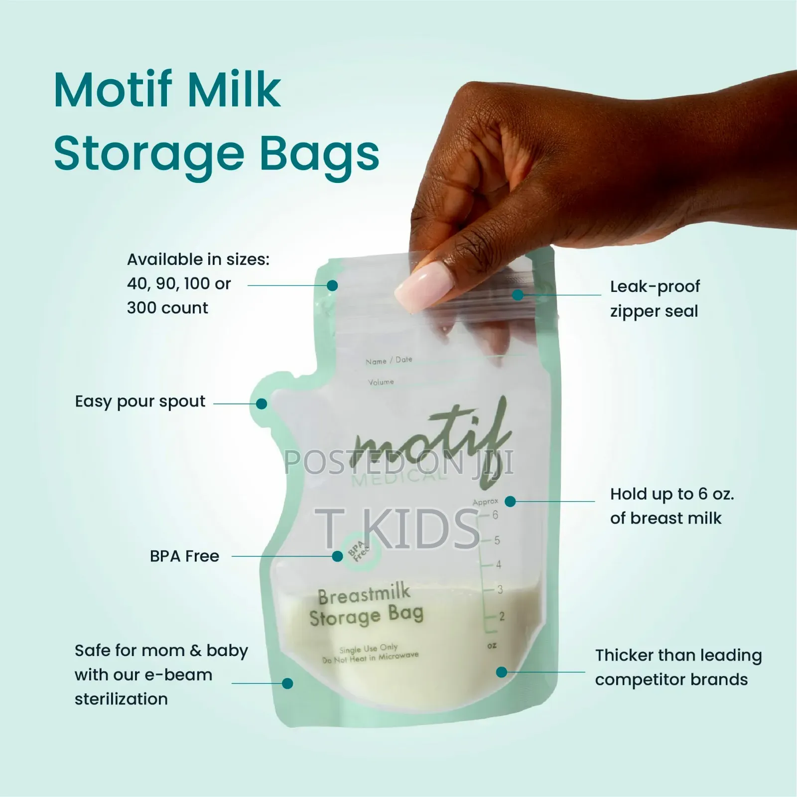 Milk Storage Bags