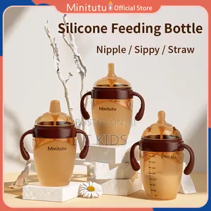 Photo - Silicon Baby Milk Water Bottle