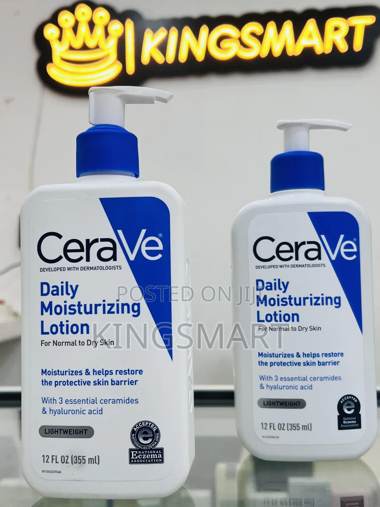 Cerave Daily Moisturizing Lotion With 3 Essential Ceramides