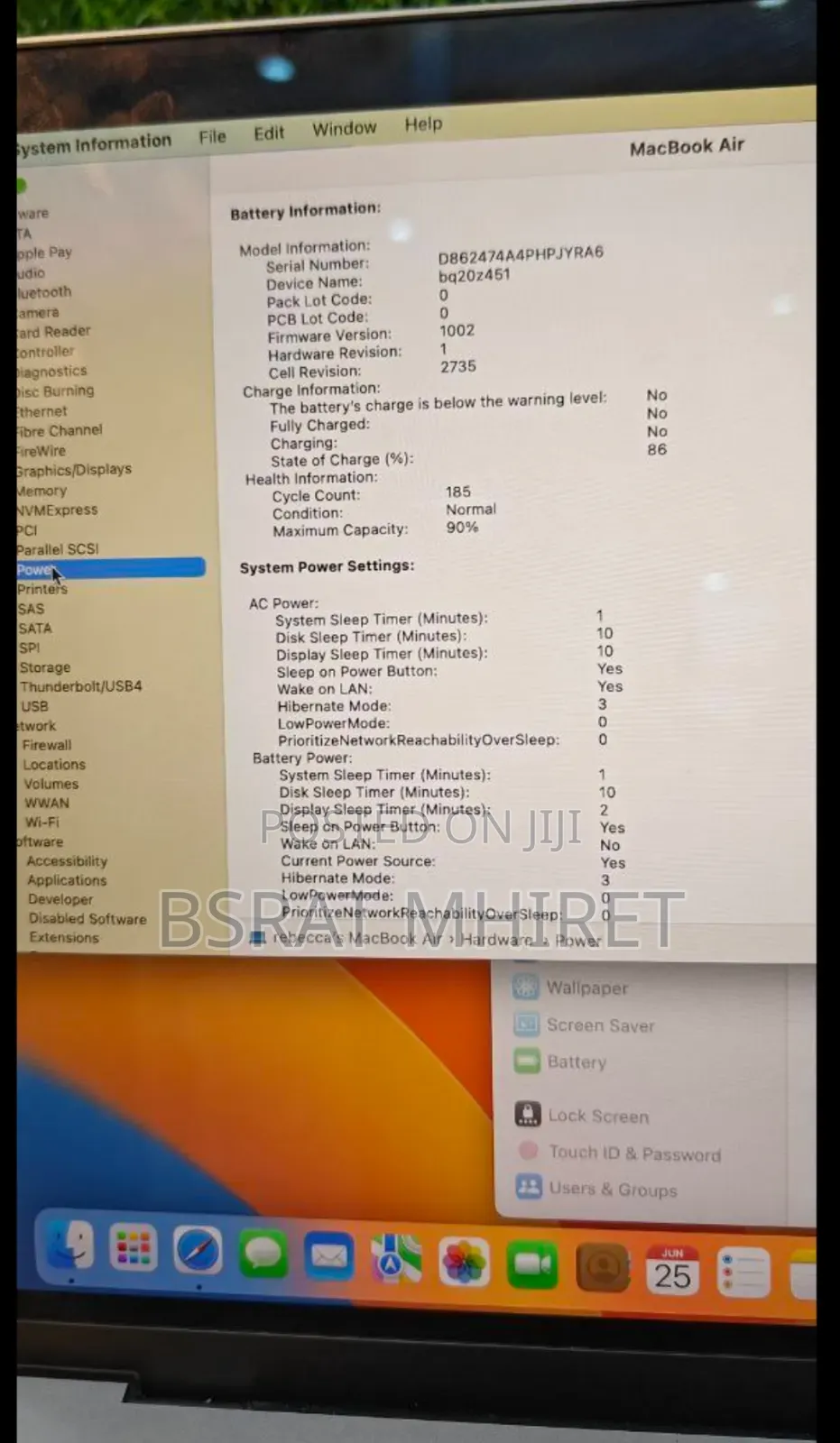 New Laptop Apple MacBook Air 2020 M1 8GB Apple M1 SSD 256GB