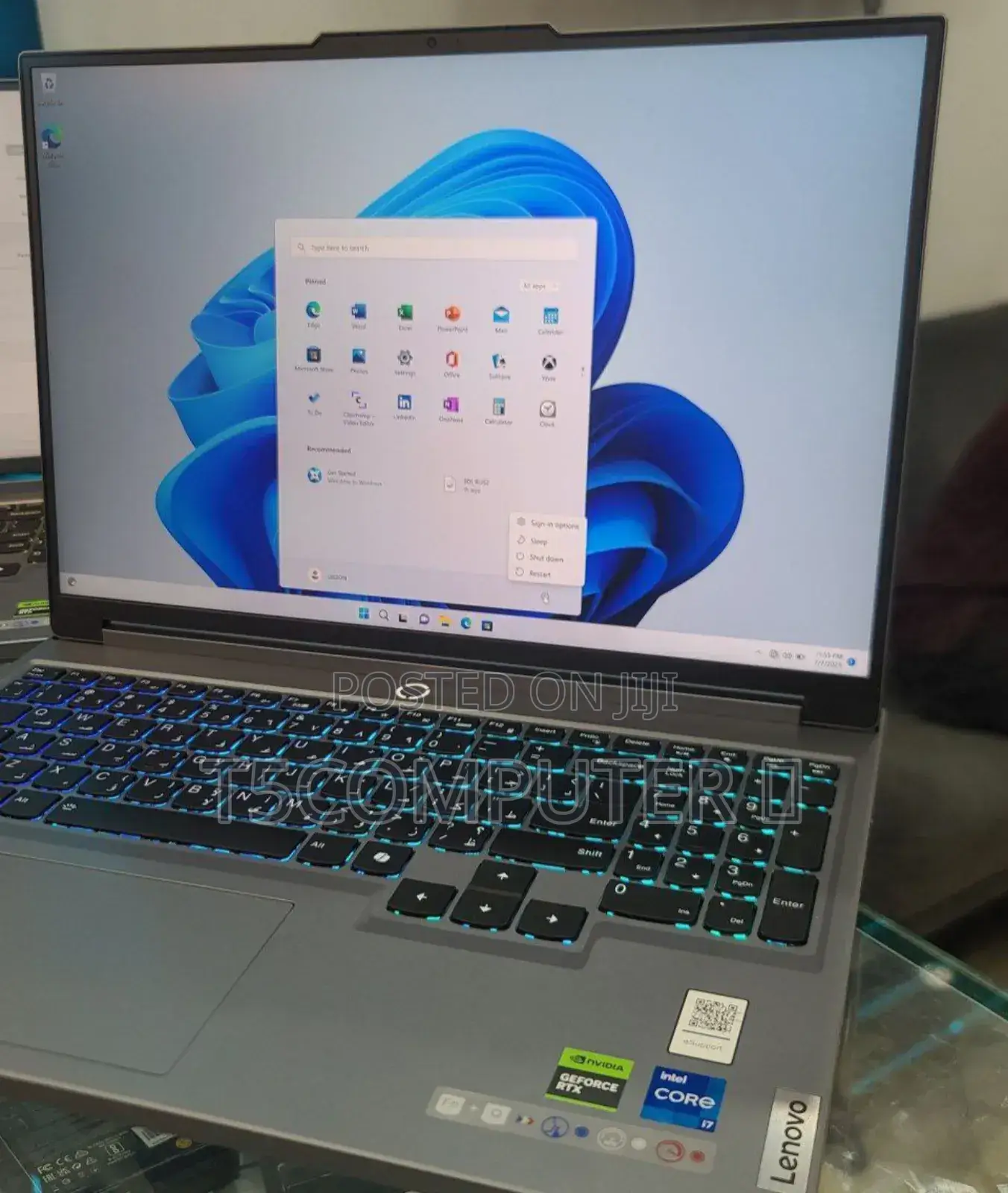 New Laptop Lenovo Legion 5 16GB Intel Core I7 SSD 1T