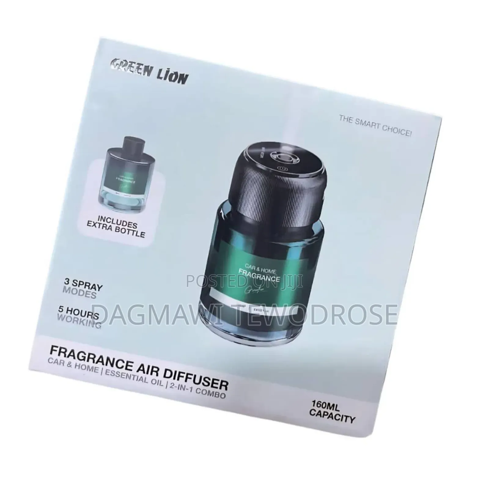  2-in-1 Combo Green Lion Fragrance Air Diffuser