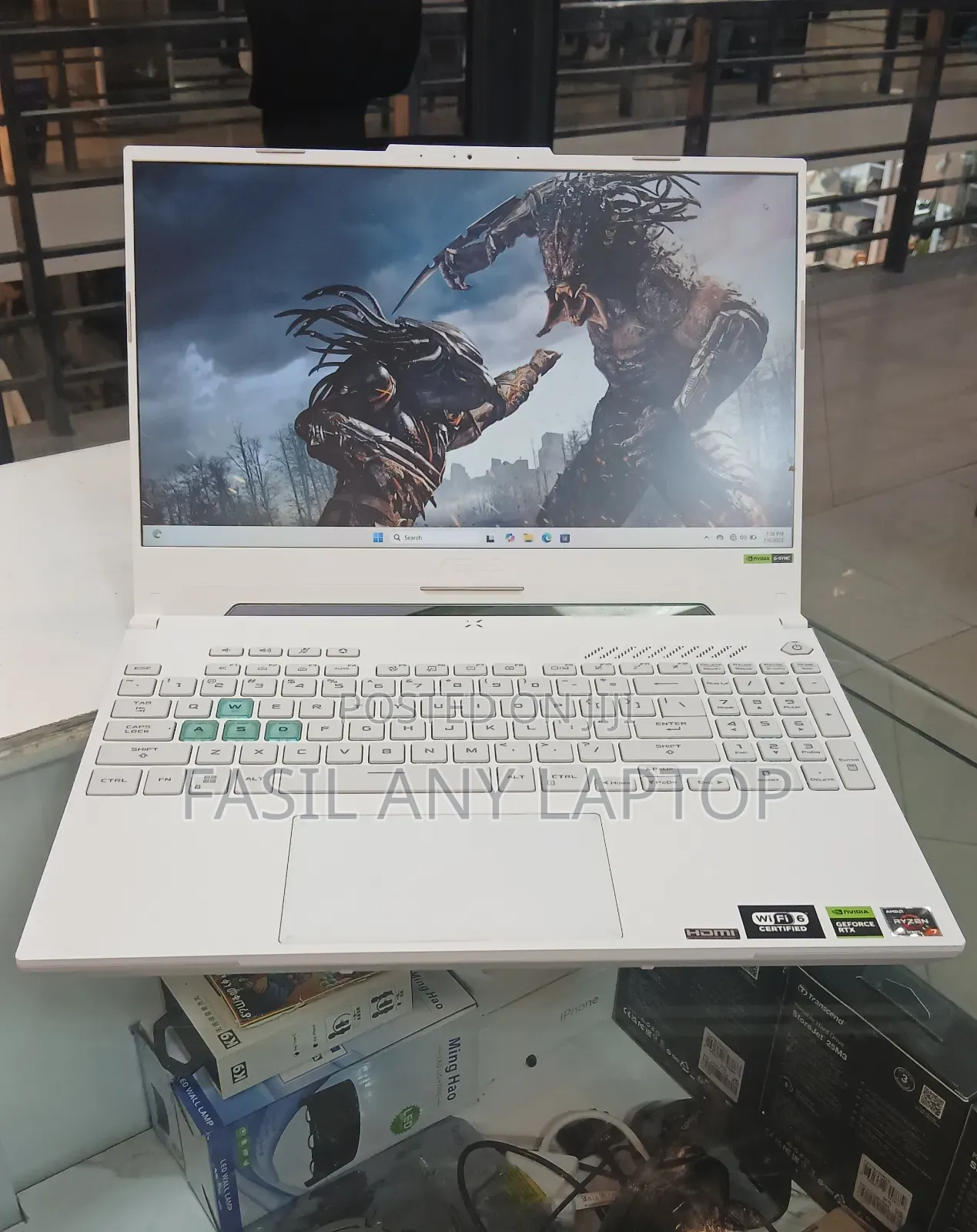 New Laptop Asus TUF Gaming A15 16GB AMD Ryzen 7 SSD 512GB