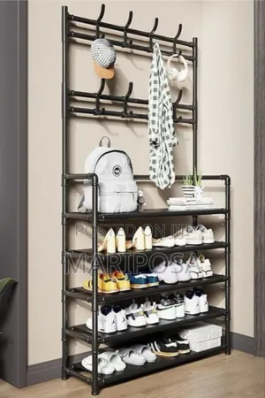 Photo - New Simple Floor Clothes Rack
