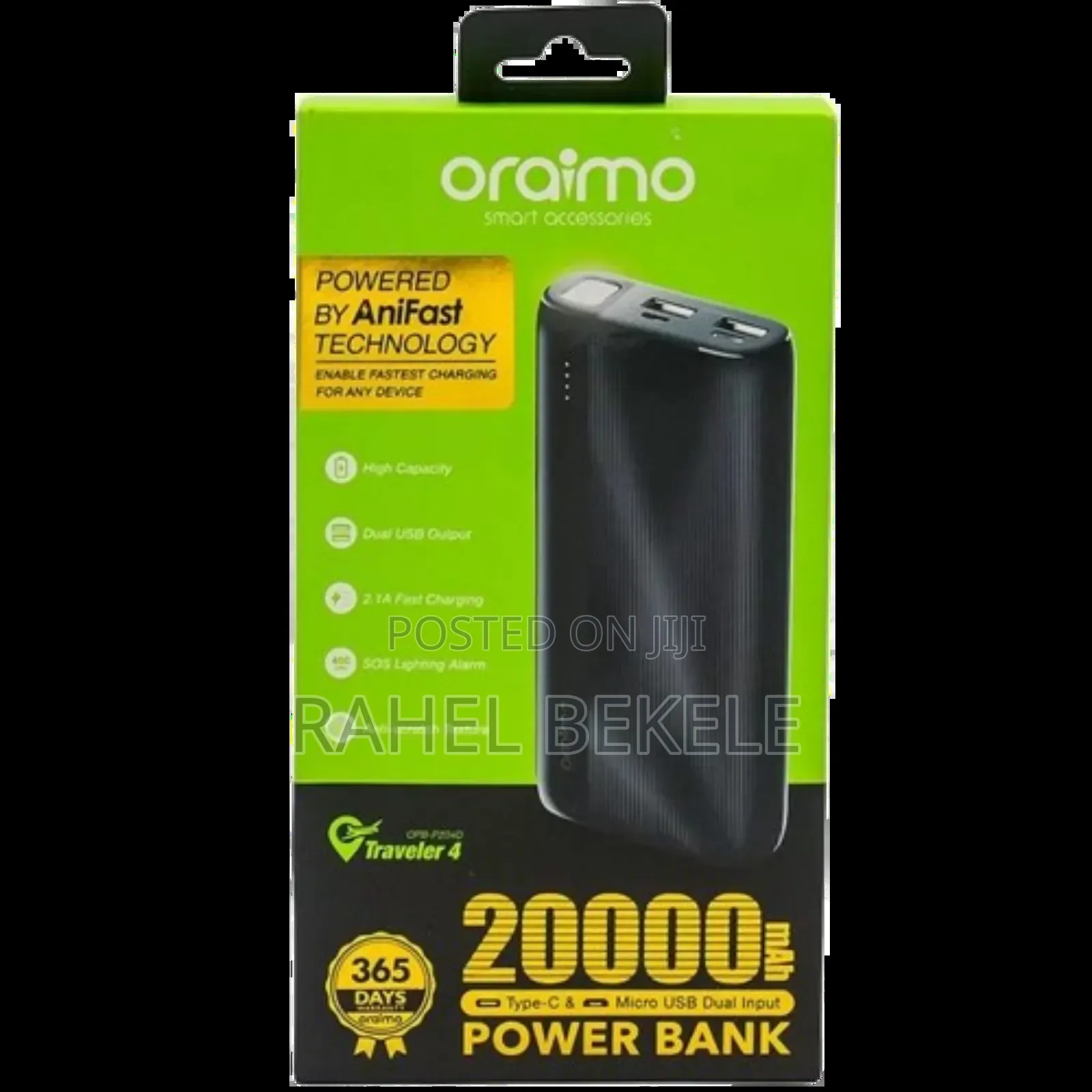 Oraimo Traveler 4 20000mah Power Bank