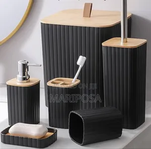 Photo - 6pcs Bathroom Set