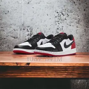 Original Air Jordan 1 Low Se ‘Black Toe’ Men’S Shoes