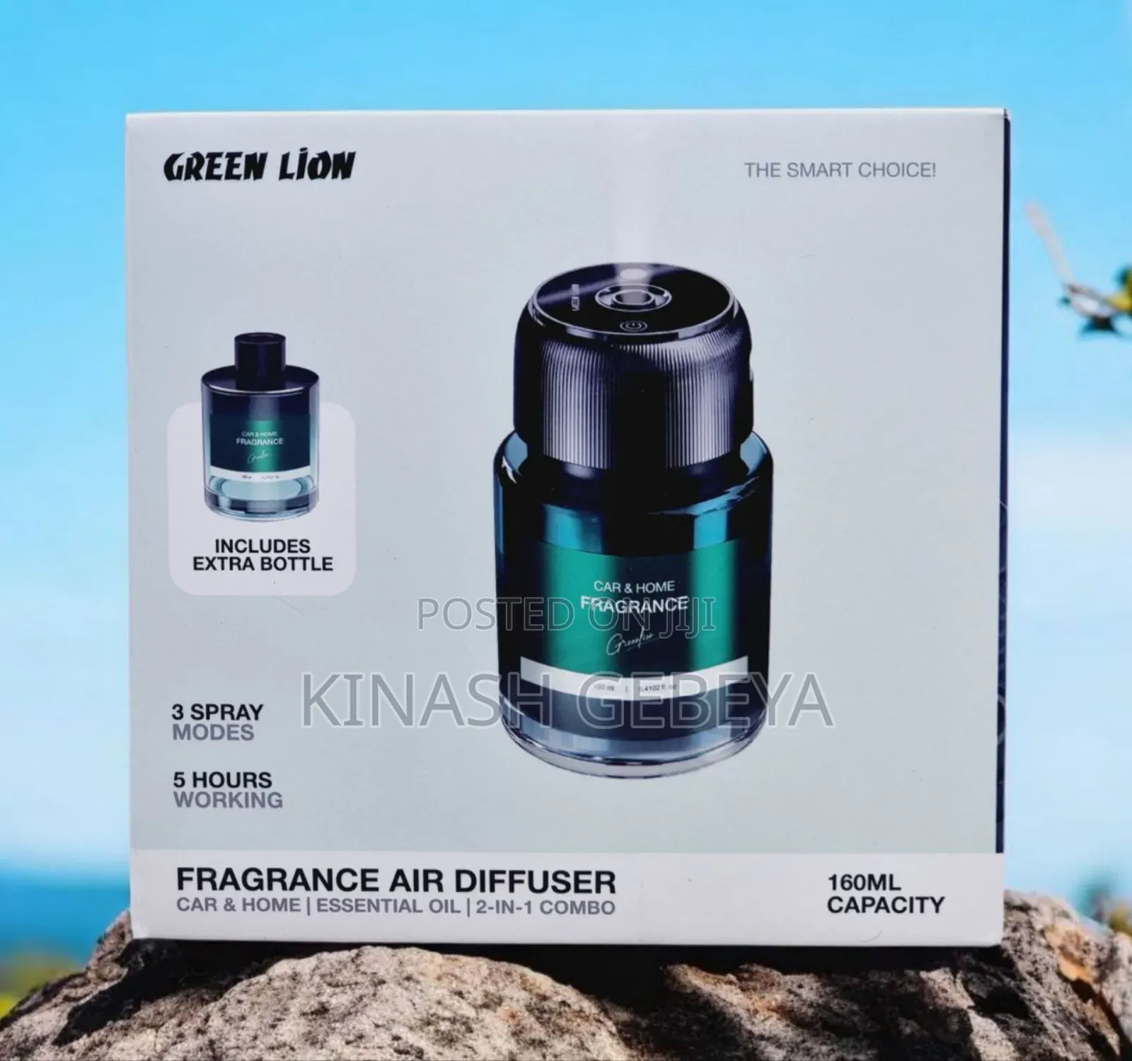 2in1 Green Lion Fragrance Air Diffuser