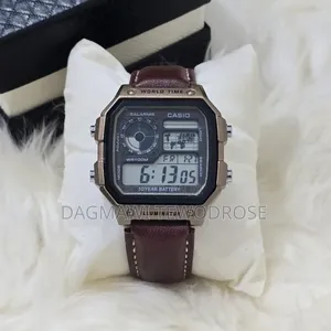 Photo - Casio World Time Wrist Watch Is a 10-Year Battery Life.