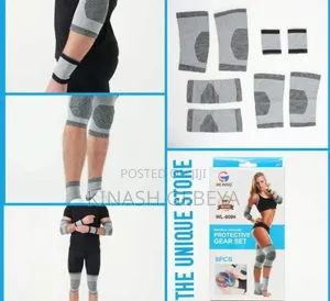 8pcs Bamboo Fitness Protective Gear Set