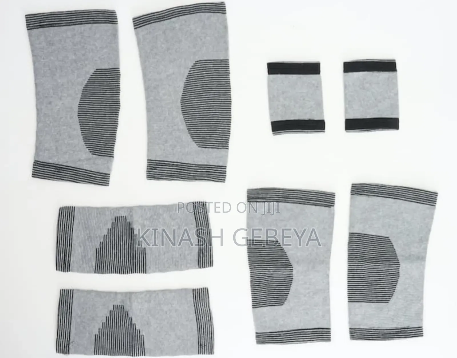 8pcs Bamboo Fitness Protective Gear Set