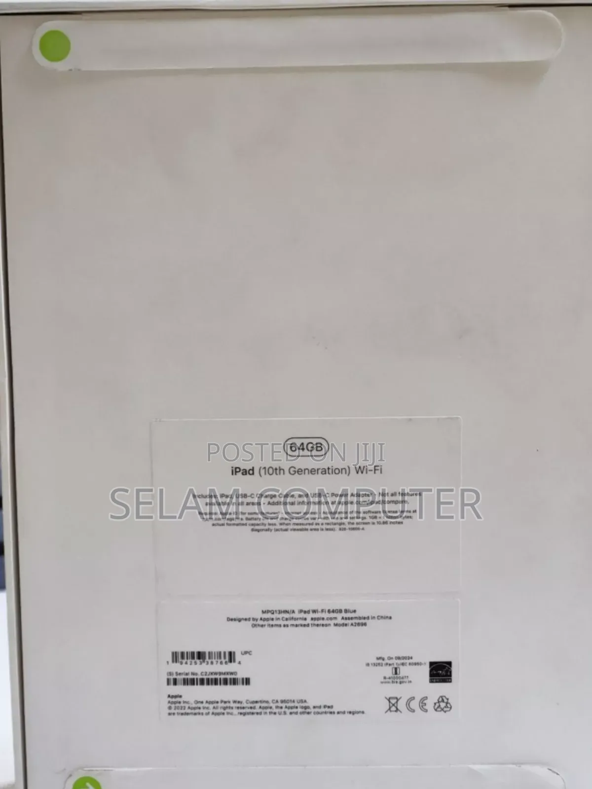 New Apple iPad Pro 64 GB